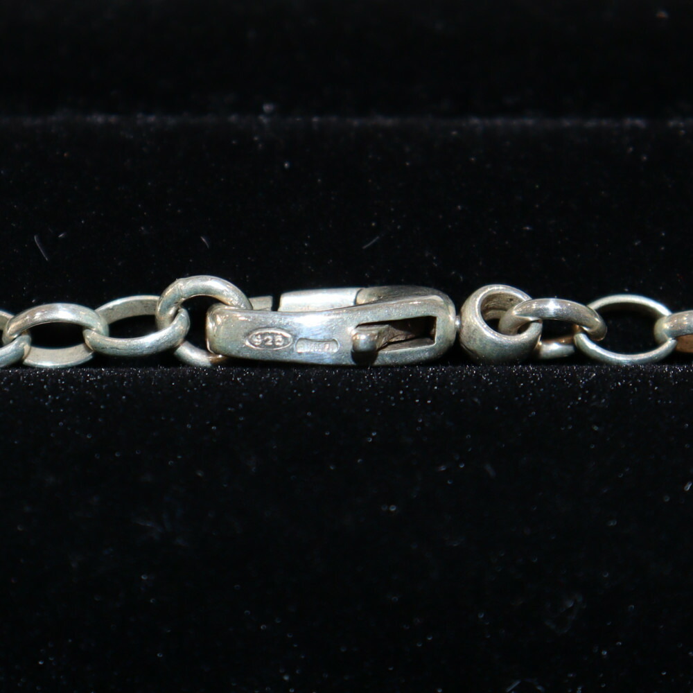 Gucci Interlocking Necklace Silver - image 7